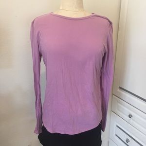 Open back long sleeve top